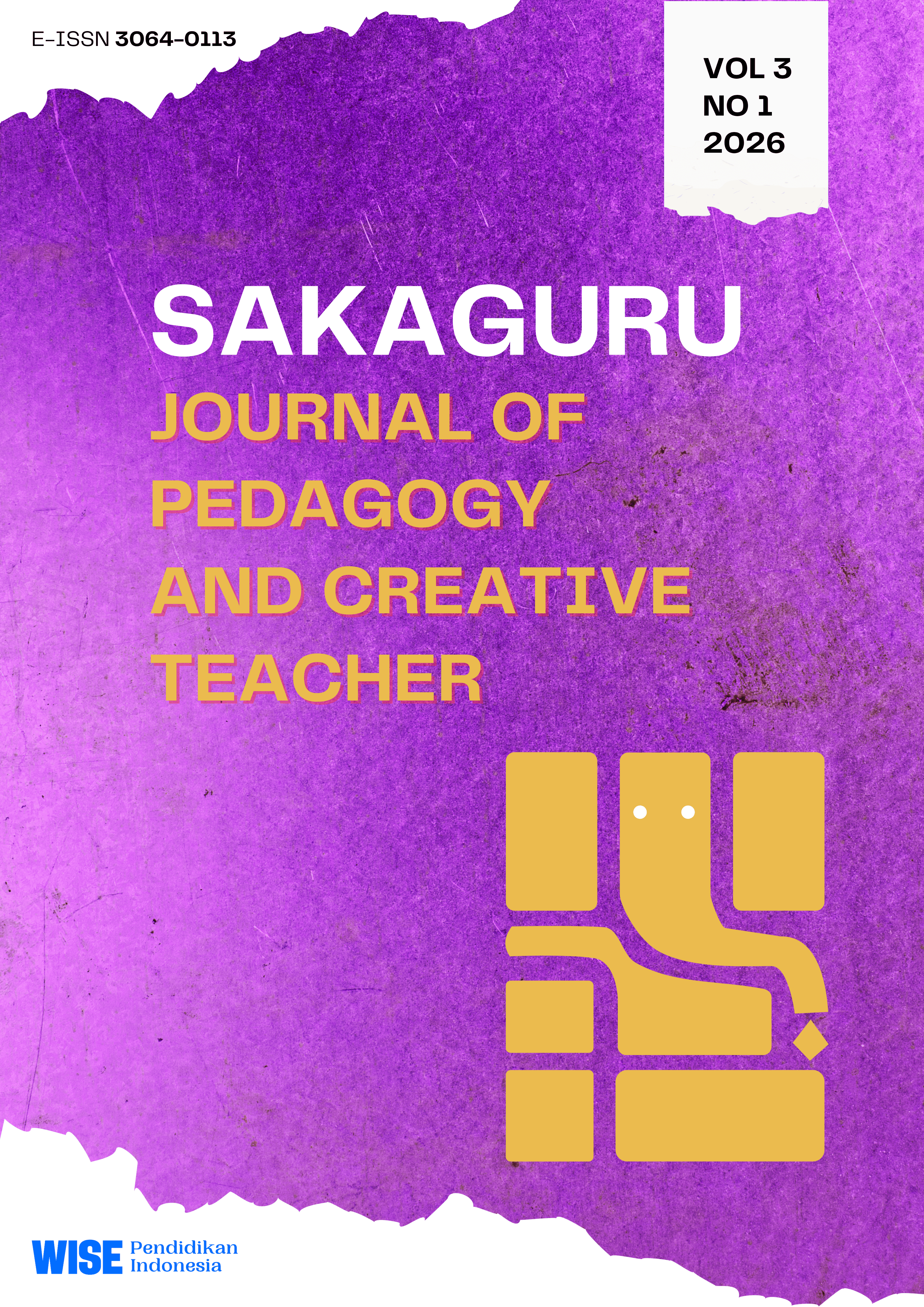 					View Vol. 3 No. 1 (2026): May 2026 | SAKAGURU: Journal of Pedagogy and Creative Teacher
				