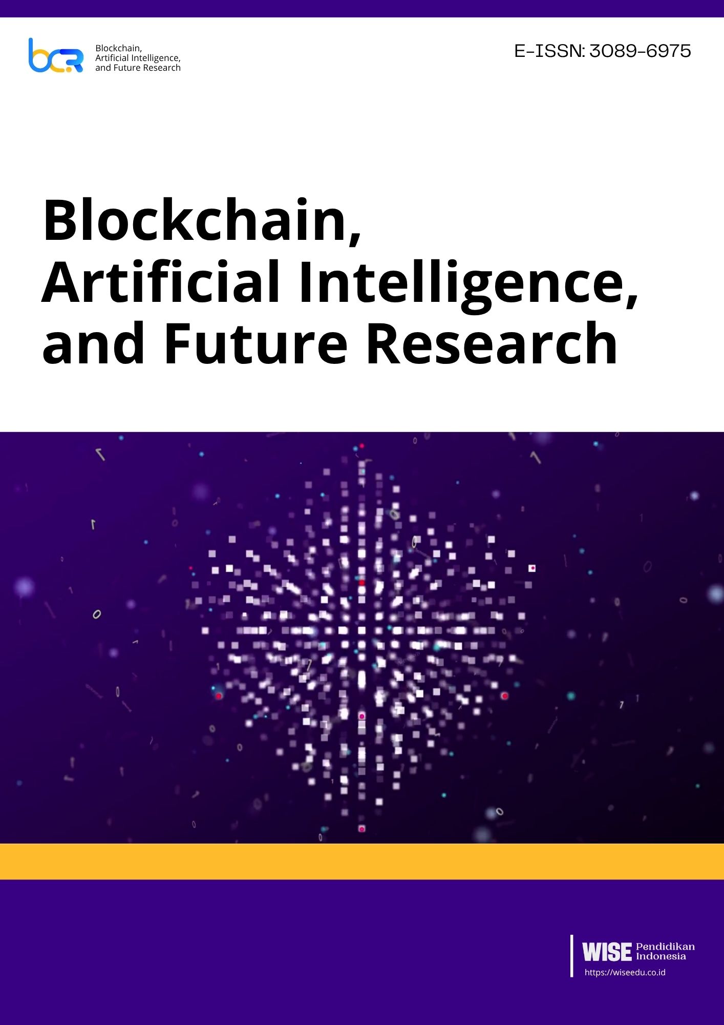 Blockchain, Artificial Intelligence, and Future Research journal cover