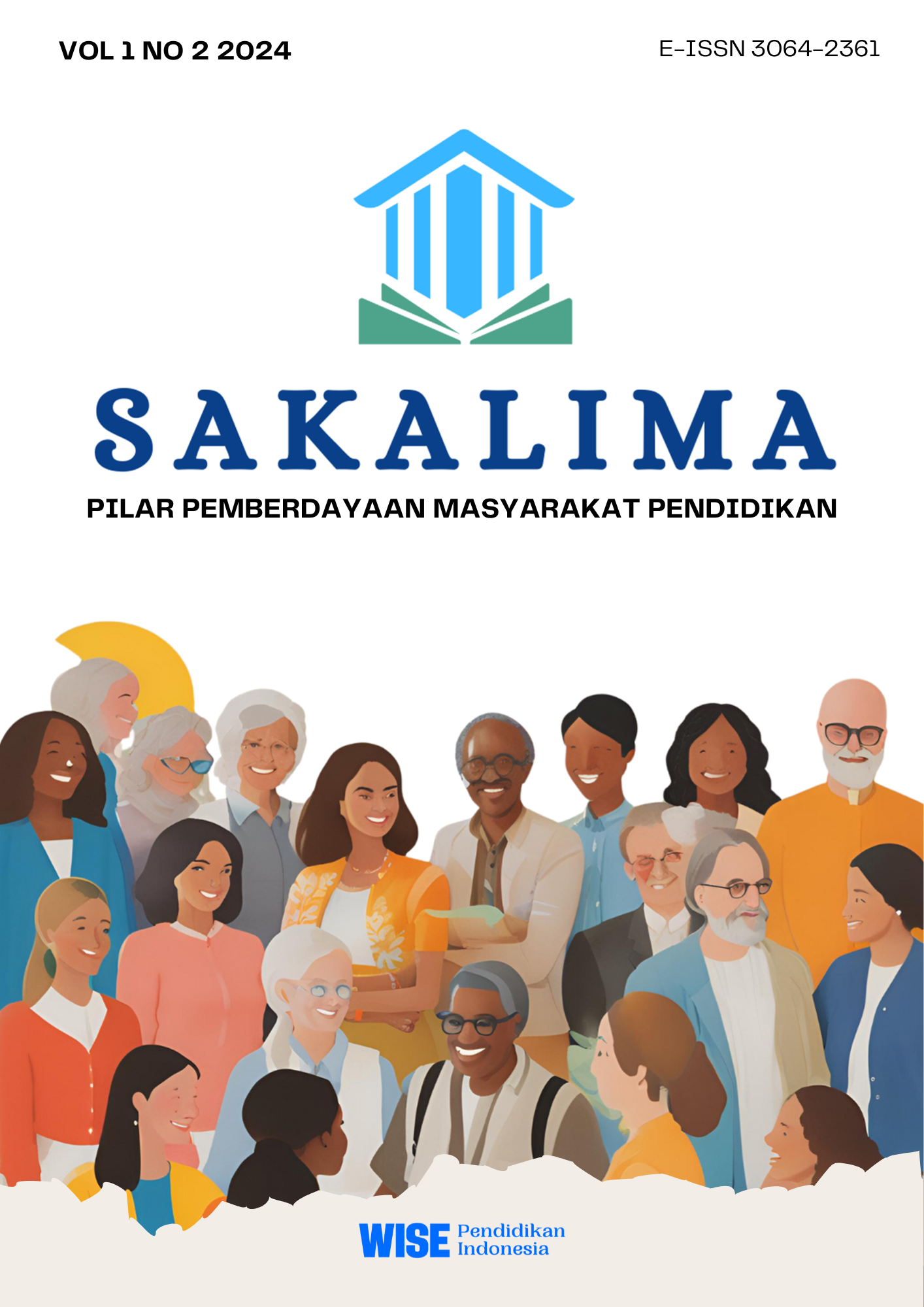 					View Vol. 1 No. 2 (2024): December | SAKALIMA: Pilar Pemberdayaan Masyarakat Pendidikan
				
